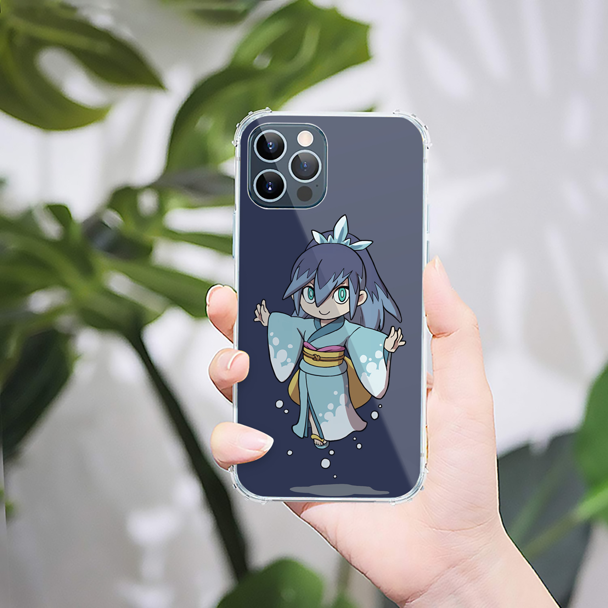 （画像用） 妖怪ウォッチ Yo-kai Watch 【iPhone 12シリーズ対応】透明スマホケース（クリアソフトケース）